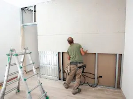 Preparing for a drywall installation