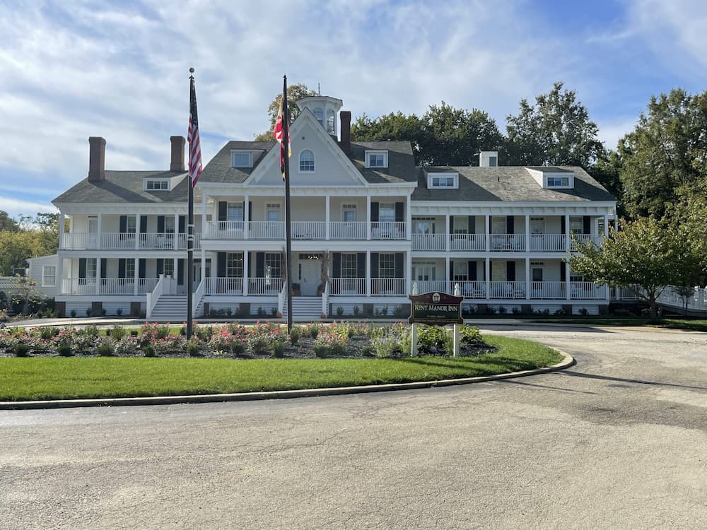 Painting at The Kent Manor Inn in Stevensville, MD | Annapolis Painting ...