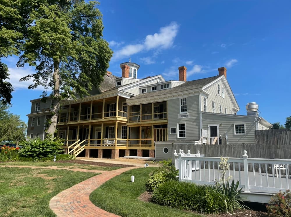 Painting at The Kent Manor Inn in Stevensville, MD | Annapolis Painting ...