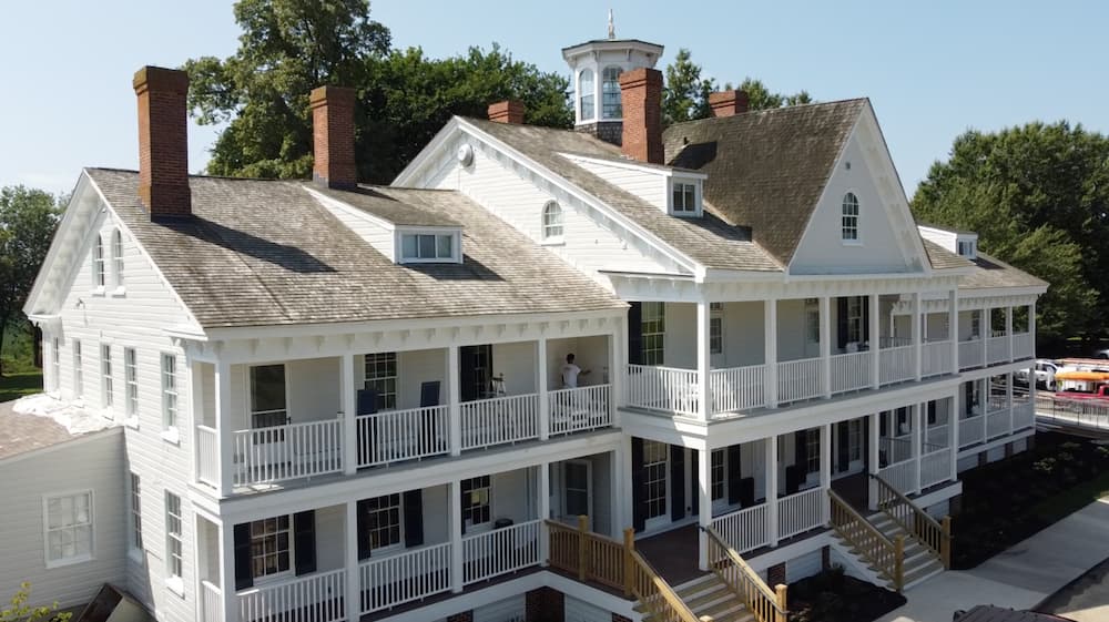 Painting at The Kent Manor Inn in Stevensville, MD | Annapolis Painting ...