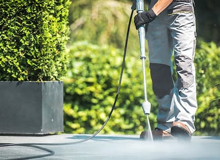 Pressure wash