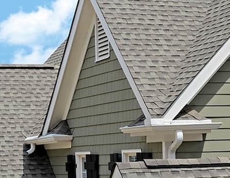 Roofing siding